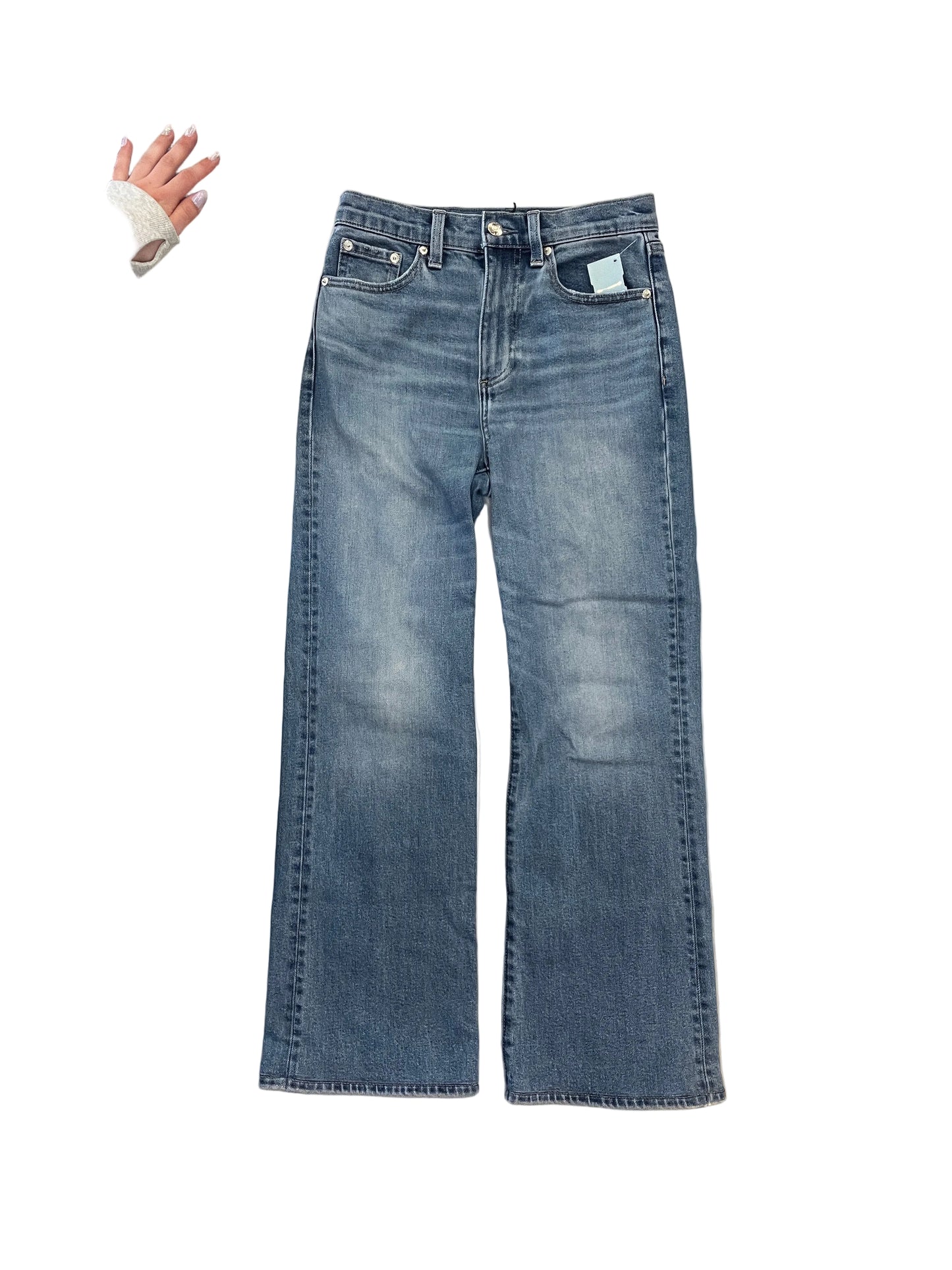 Jeans Boot Cut By Pistola In Blue Denim, Size:00