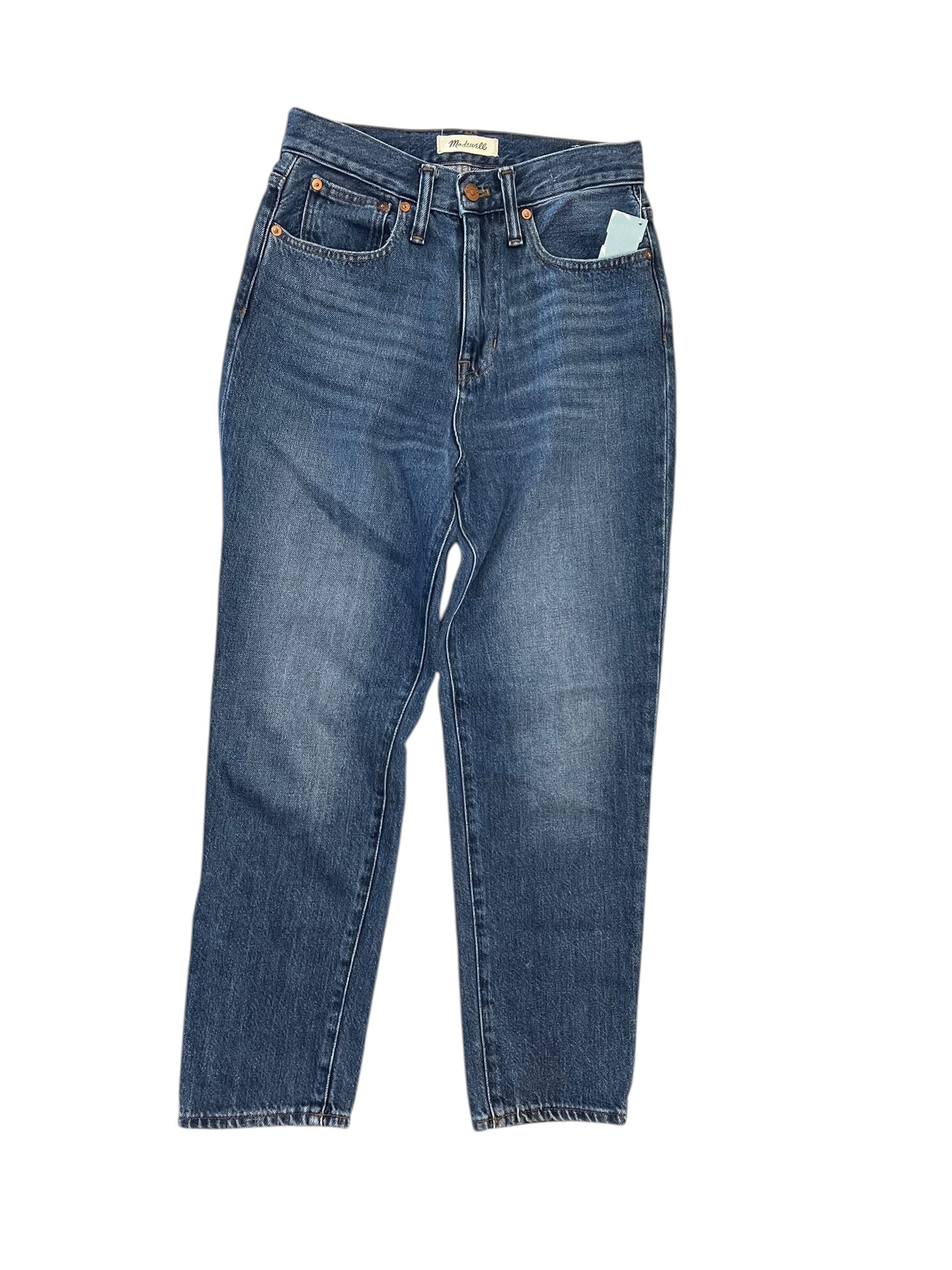 Jeans Boyfriend By Madewell In Blue Denim, Size:0