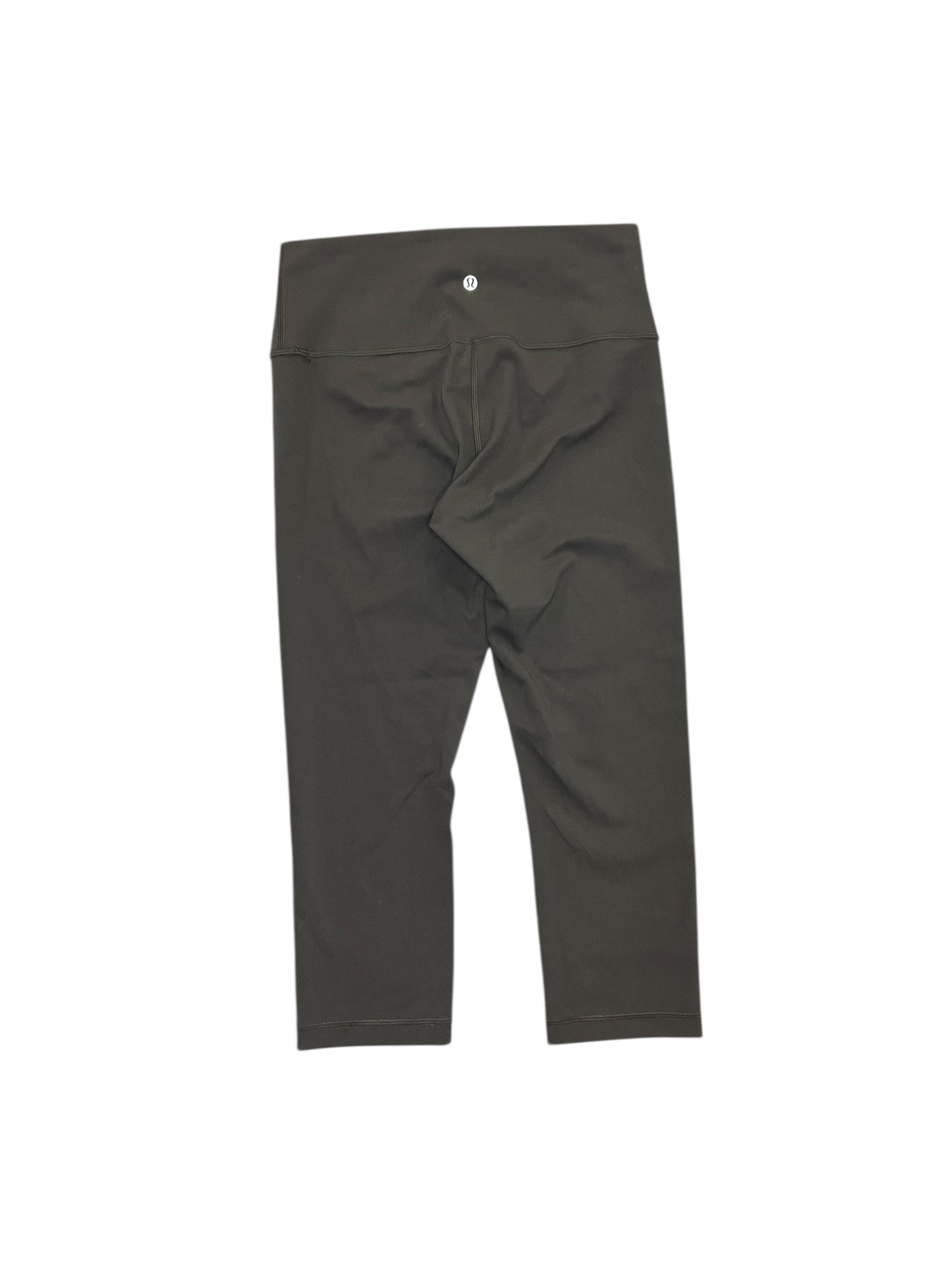 Athletic Leggings By Lululemon In Green, Size:M