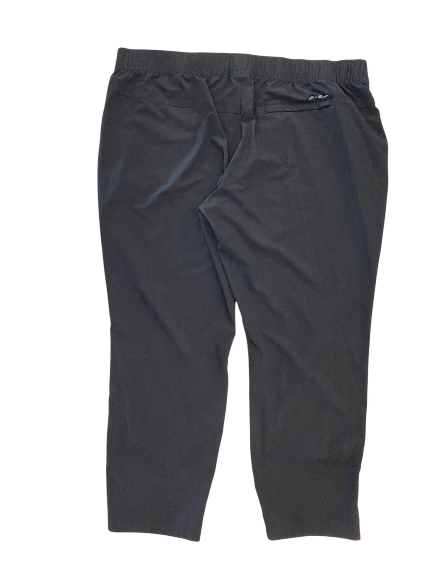 Athletic Pants By Eddie Bauer In Black, Size:Xxl