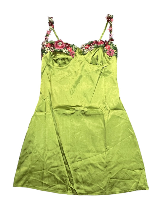 Dress Casual Short By Clothes Mentor In Green, Size:M