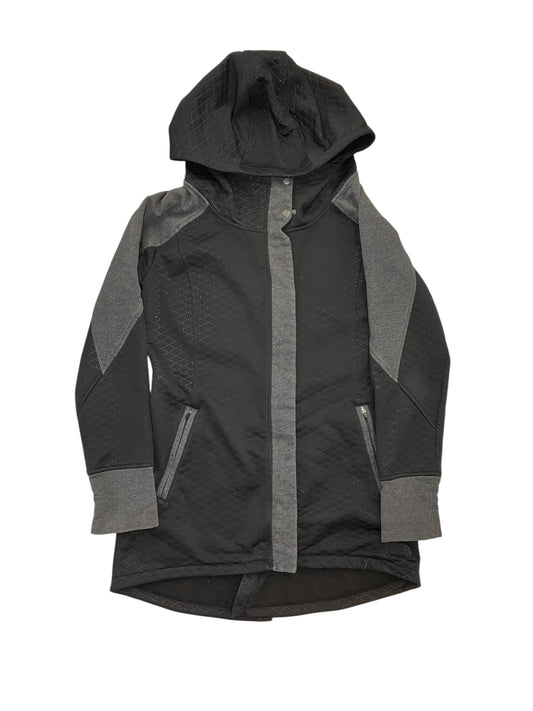 Jacket Fleece By The North Face In Black & Grey, Size:M