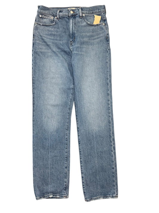Jeans Straight By Madewell In Blue Denim, Size:10