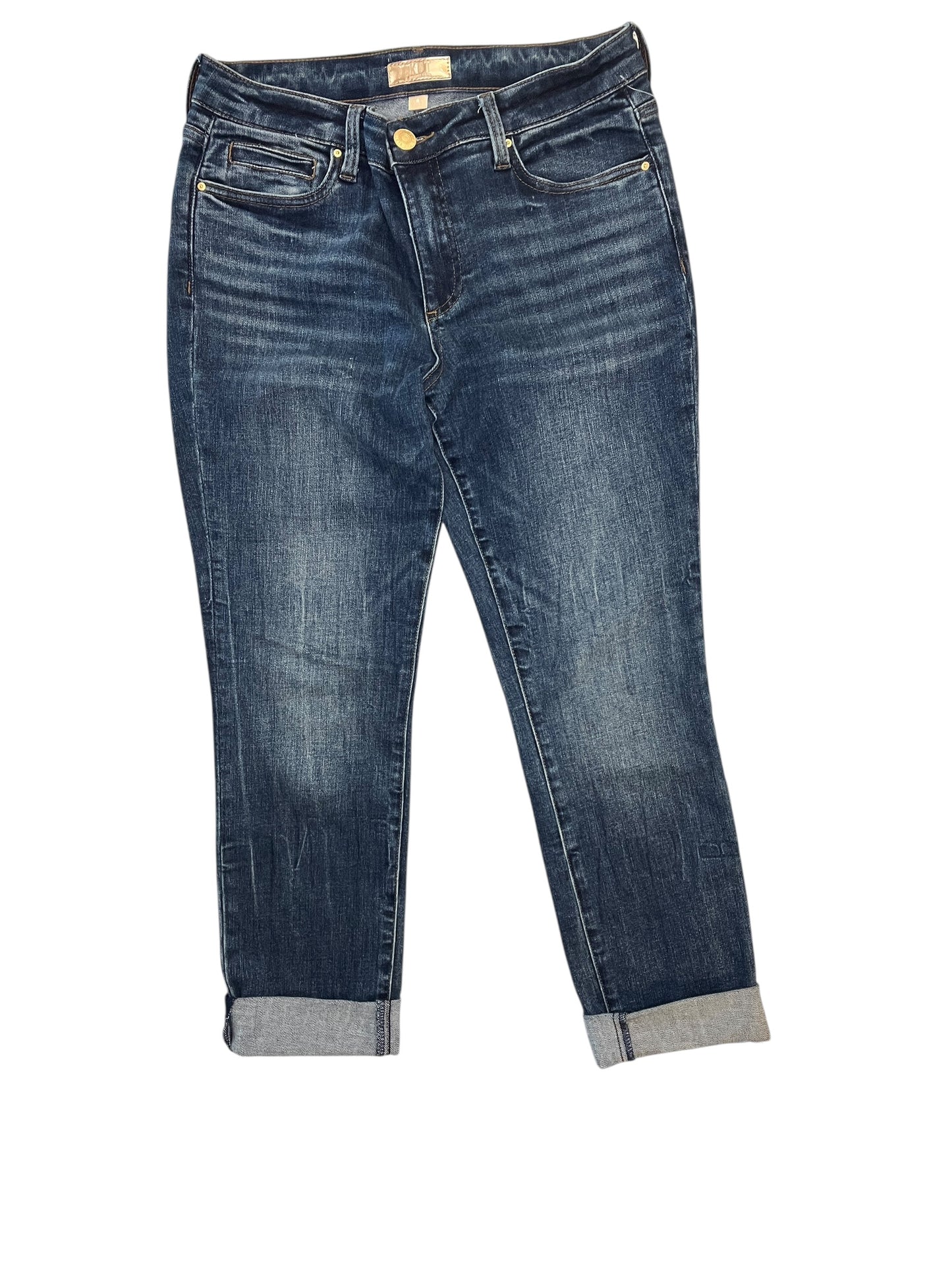 Jeans Boyfriend By Kut In Blue Denim, Size:6