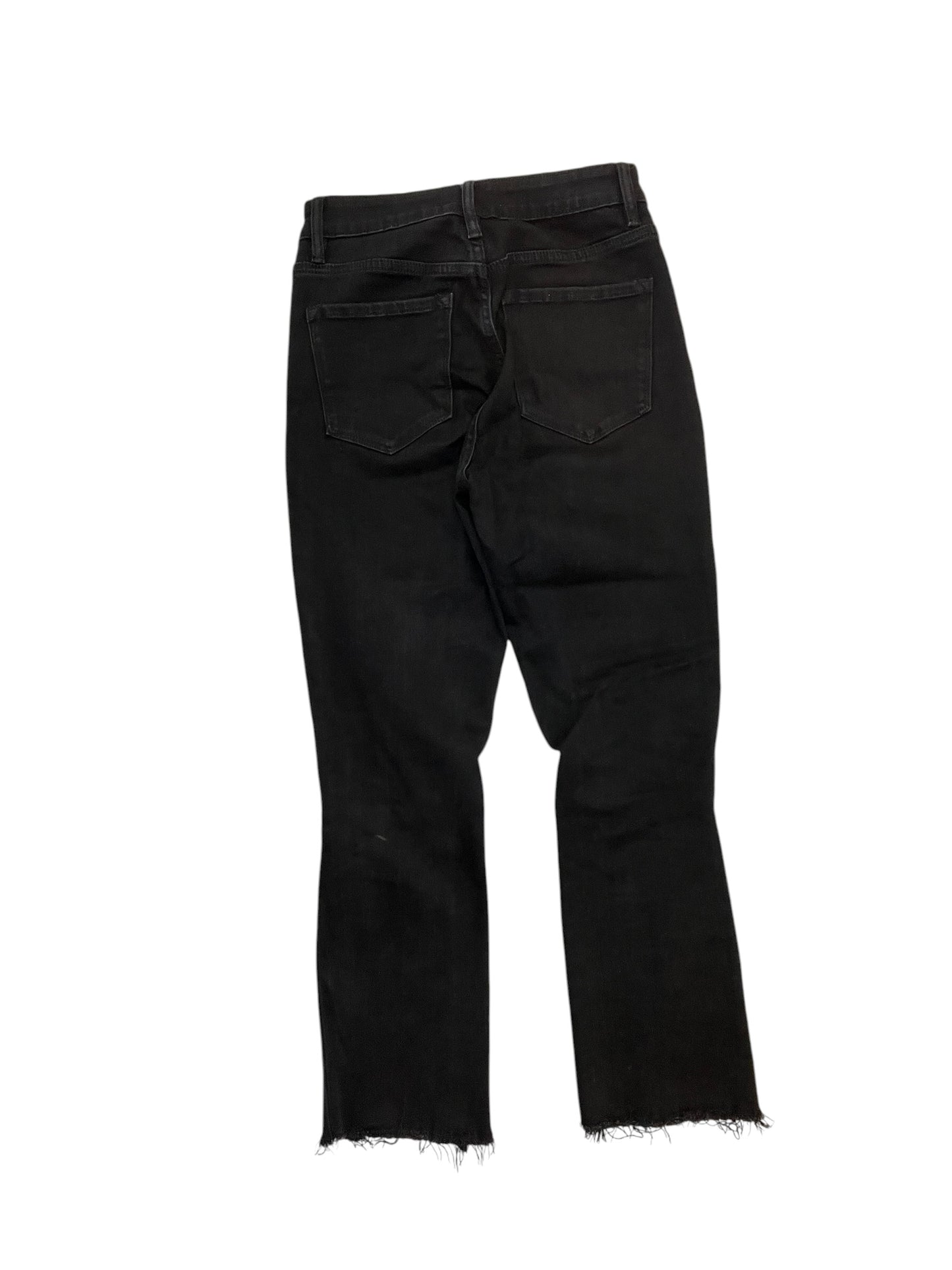 Jeans Boot Cut By Flying Monkey In Black Denim, Size:2