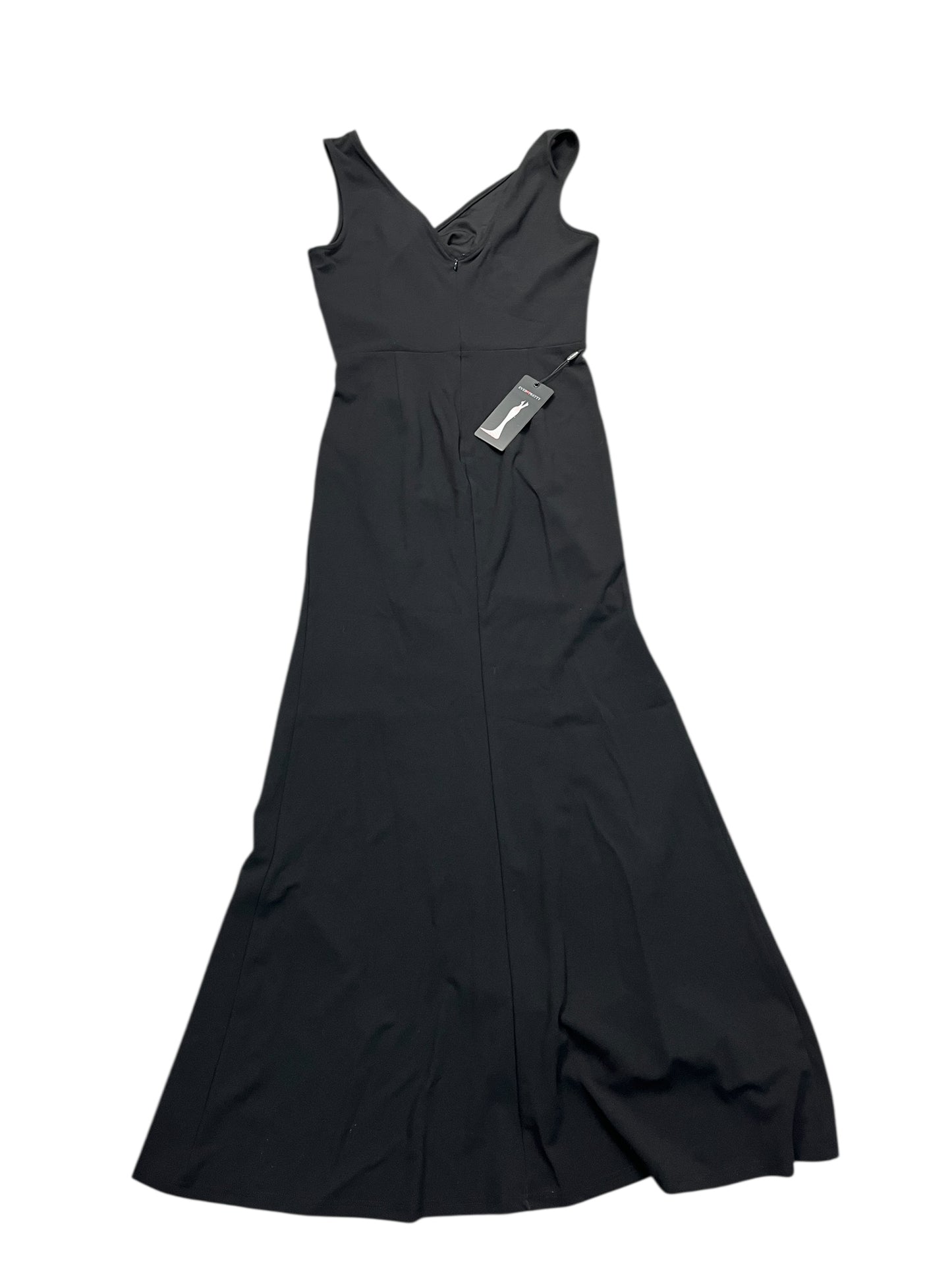 Dress Party Long By Clothes Mentor In Black, Size:L