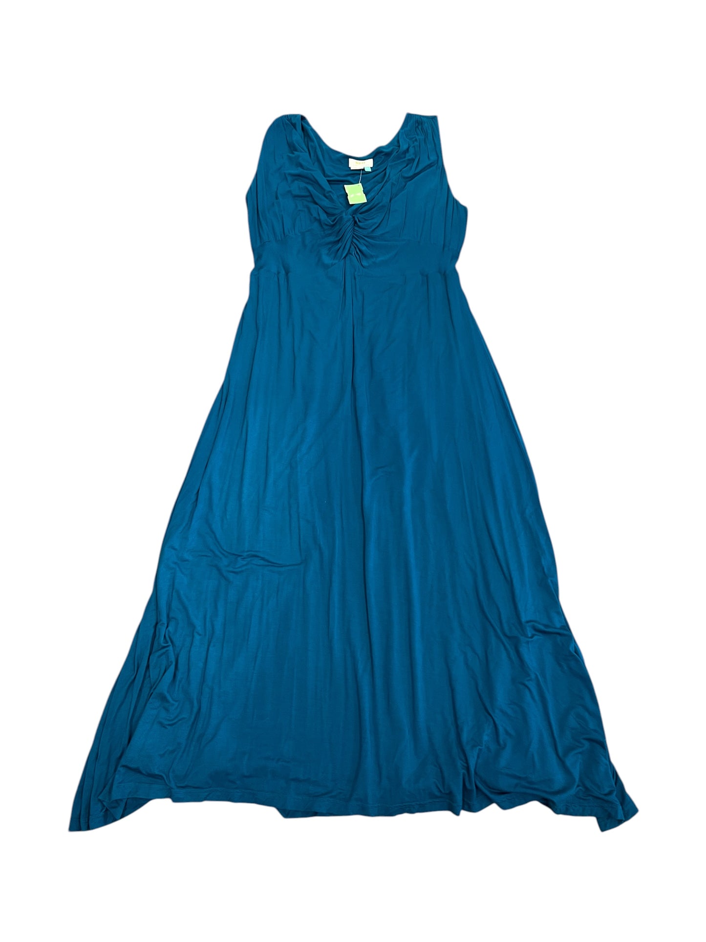Dress Casual Maxi By Maeve In Blue, Size:1X