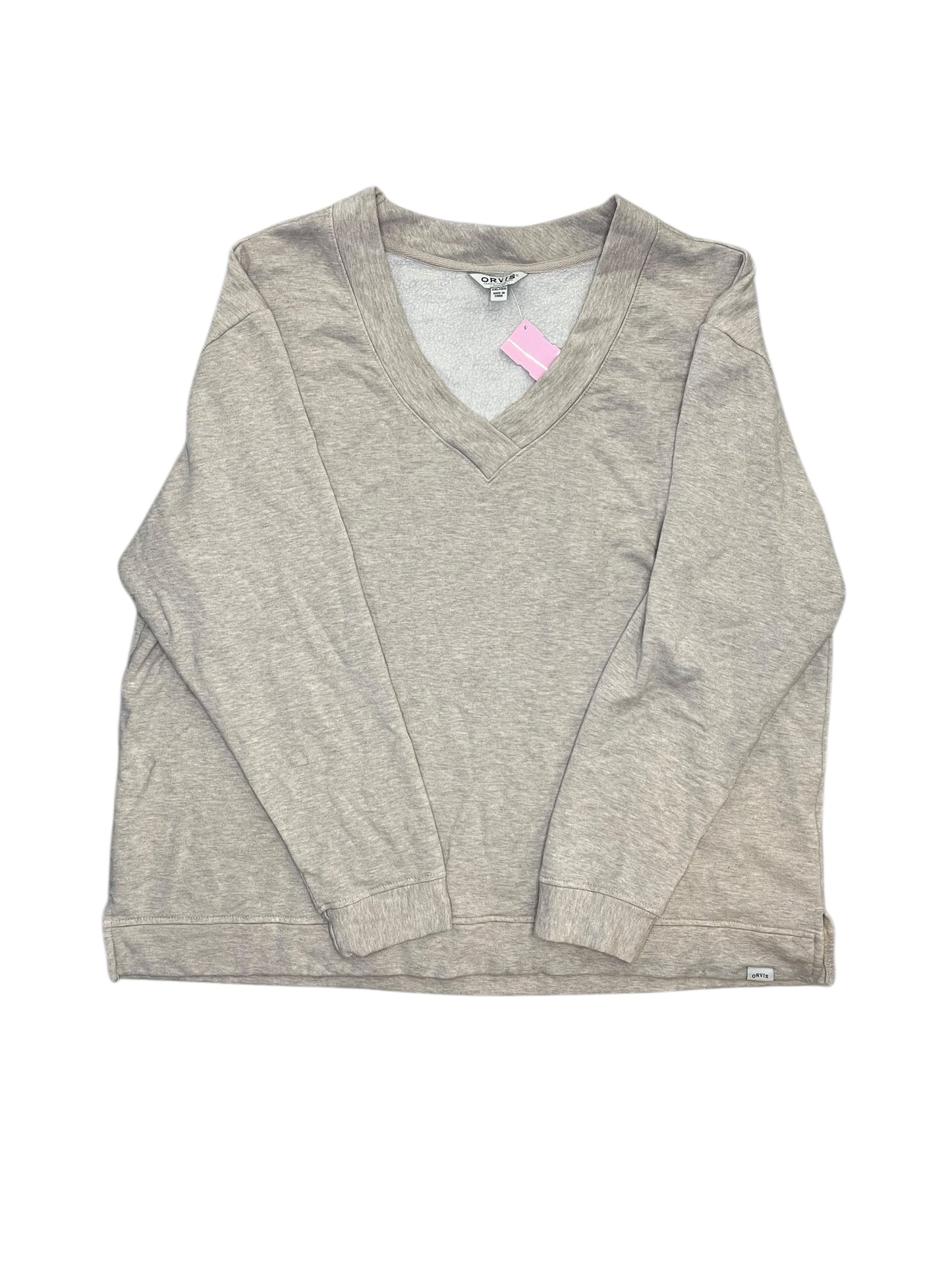 Sweatshirt Crewneck By Orvis In Tan, Size:Xxl