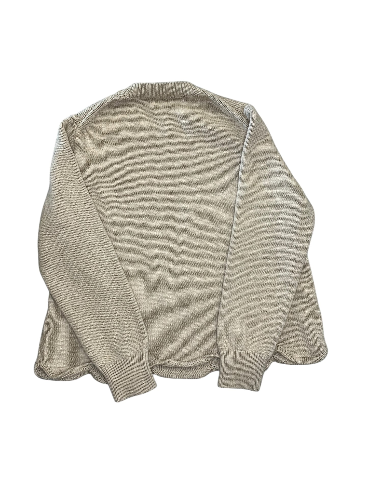 Sweater By J. Crew In Tan, Size:L
