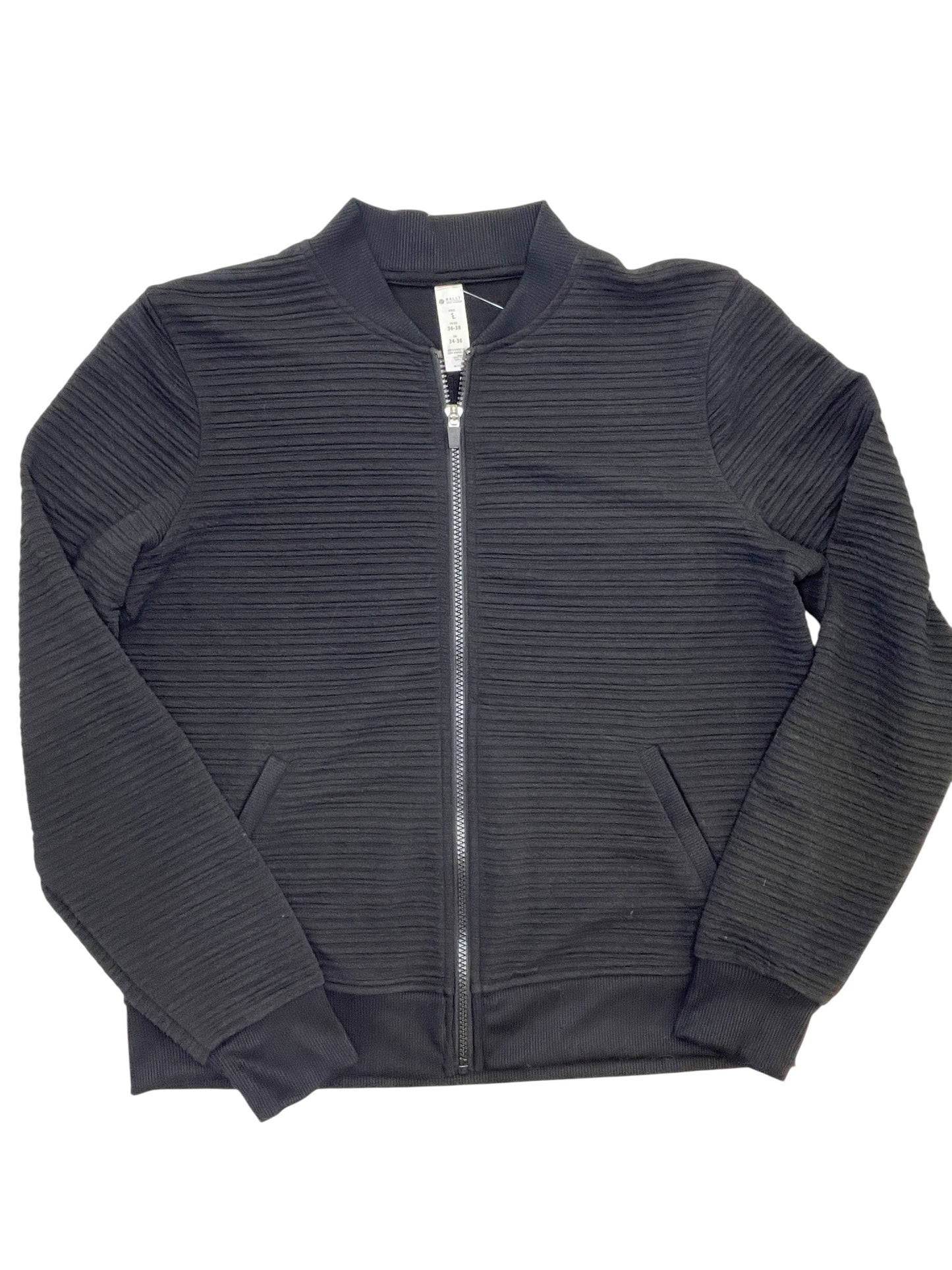 Athletic Jacket By Bally In Black, Size:S