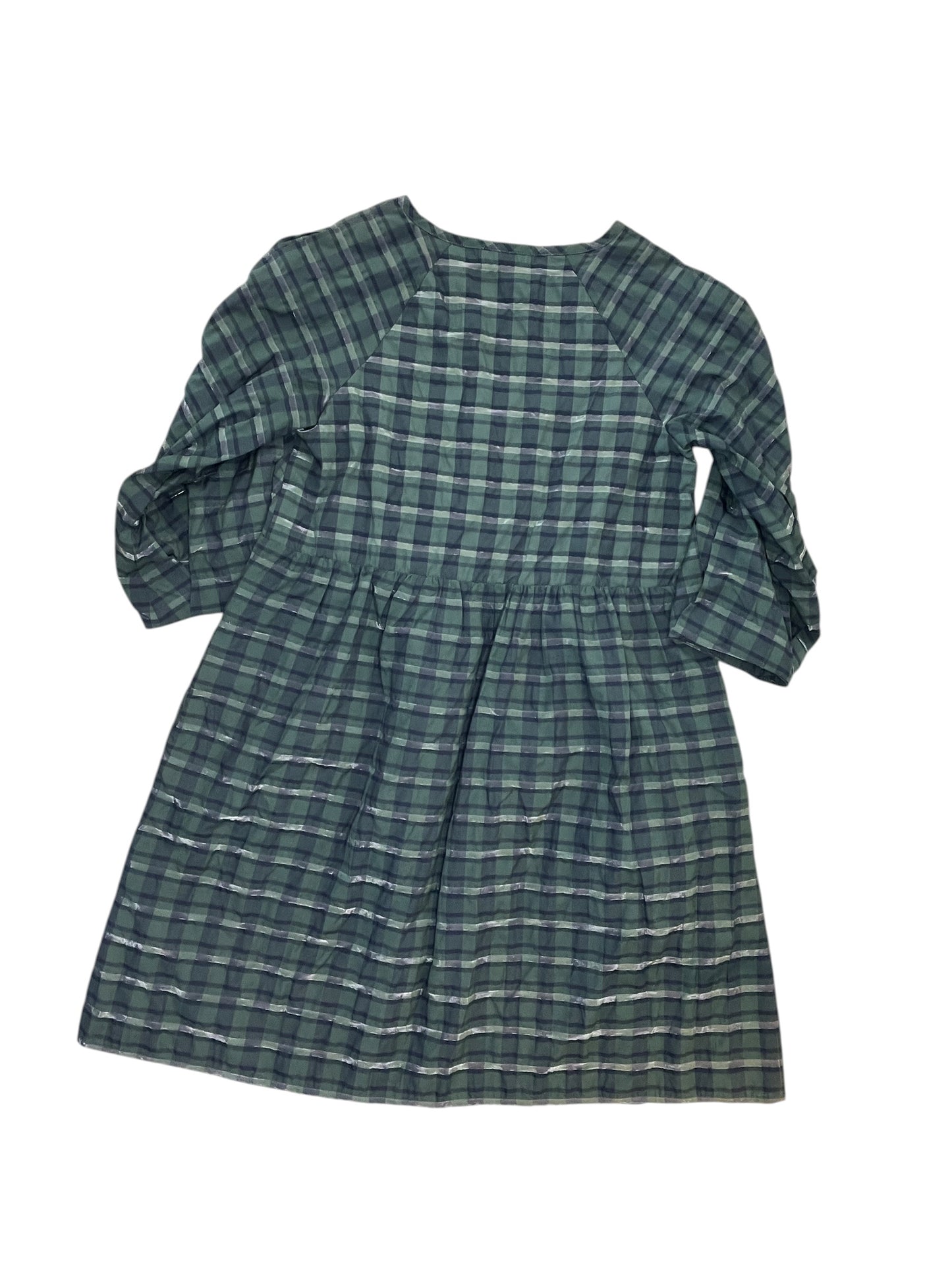 Dress Casual Short By Madewell In Plaid Pattern, Size:Xxs
