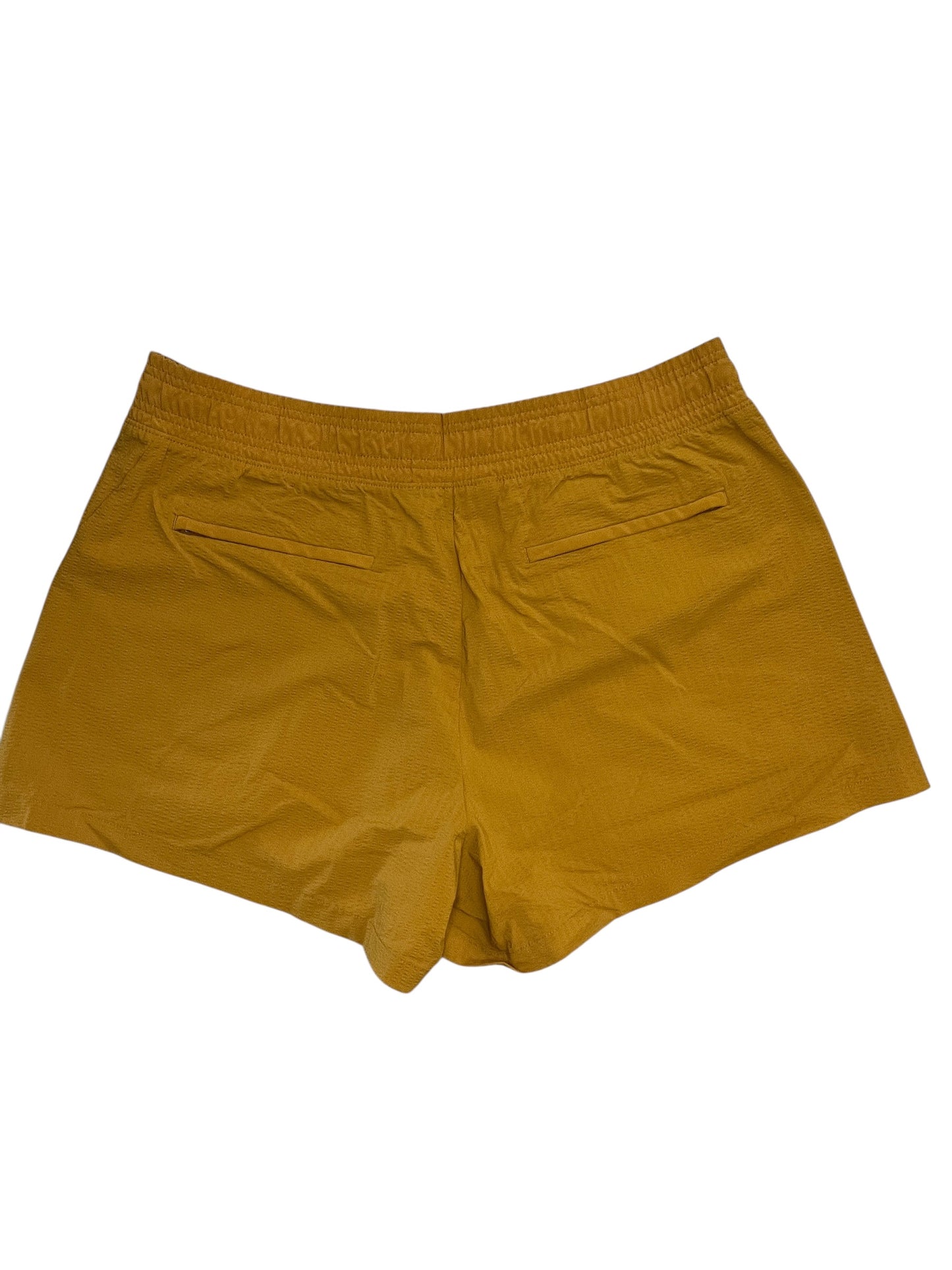 Athletic Shorts By Athleta In Yellow, Size:Xl
