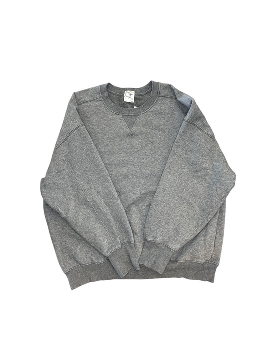 Sweatshirt Crewneck By Offline In Grey, Size:L