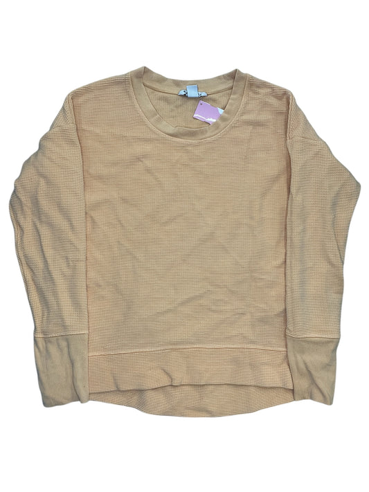 Sweatshirt Crewneck By Athleta In Orange, Size:L