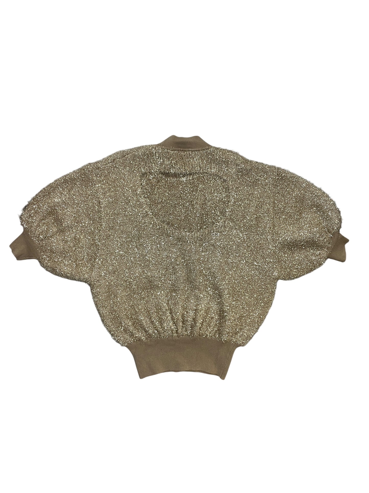Sweater Ss By Maeve In Gold, Size:Xxs