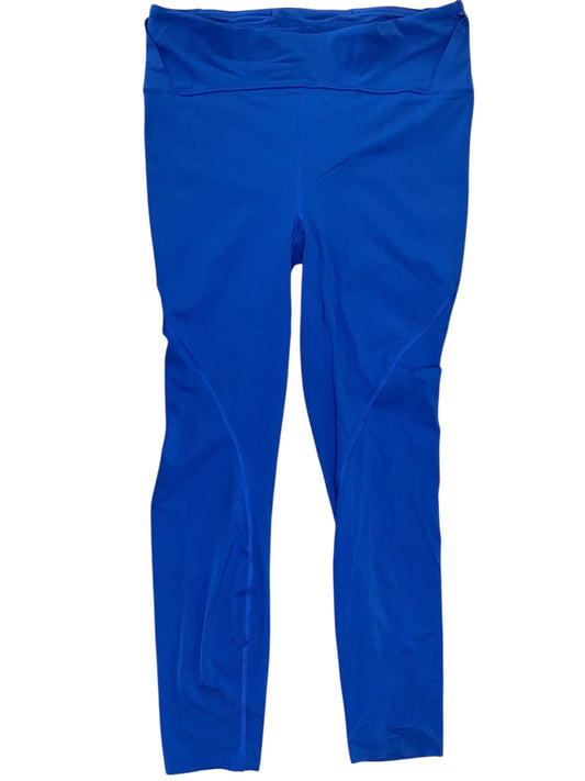 Athletic Leggings By Lululemon In Blue, Size:M