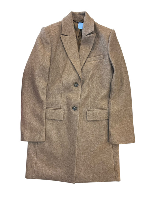 Coat Parka By Calvin Klein In Brown, Size:Xs