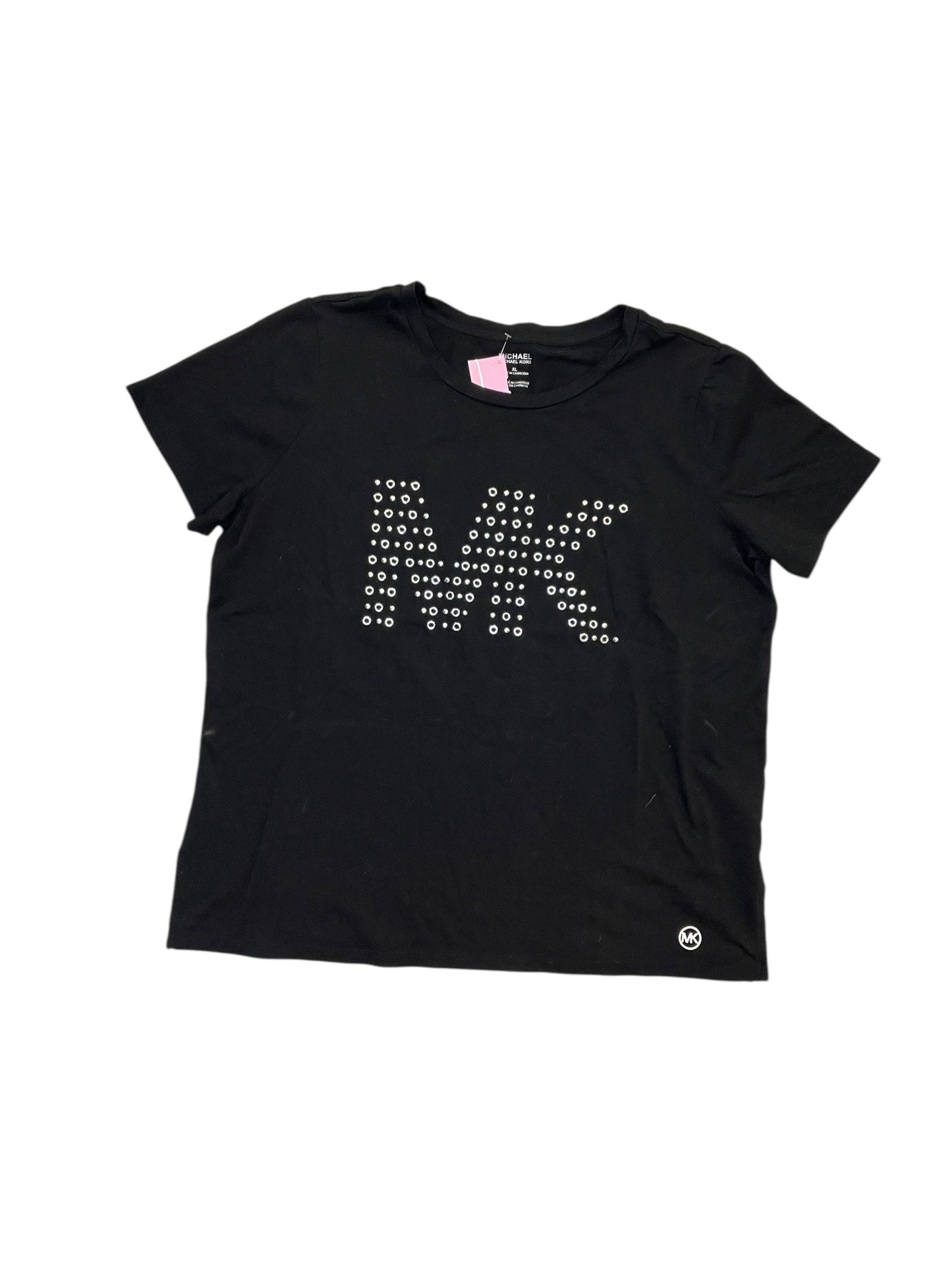 Top Ss By Michael By Michael Kors In Black, Size:Xl