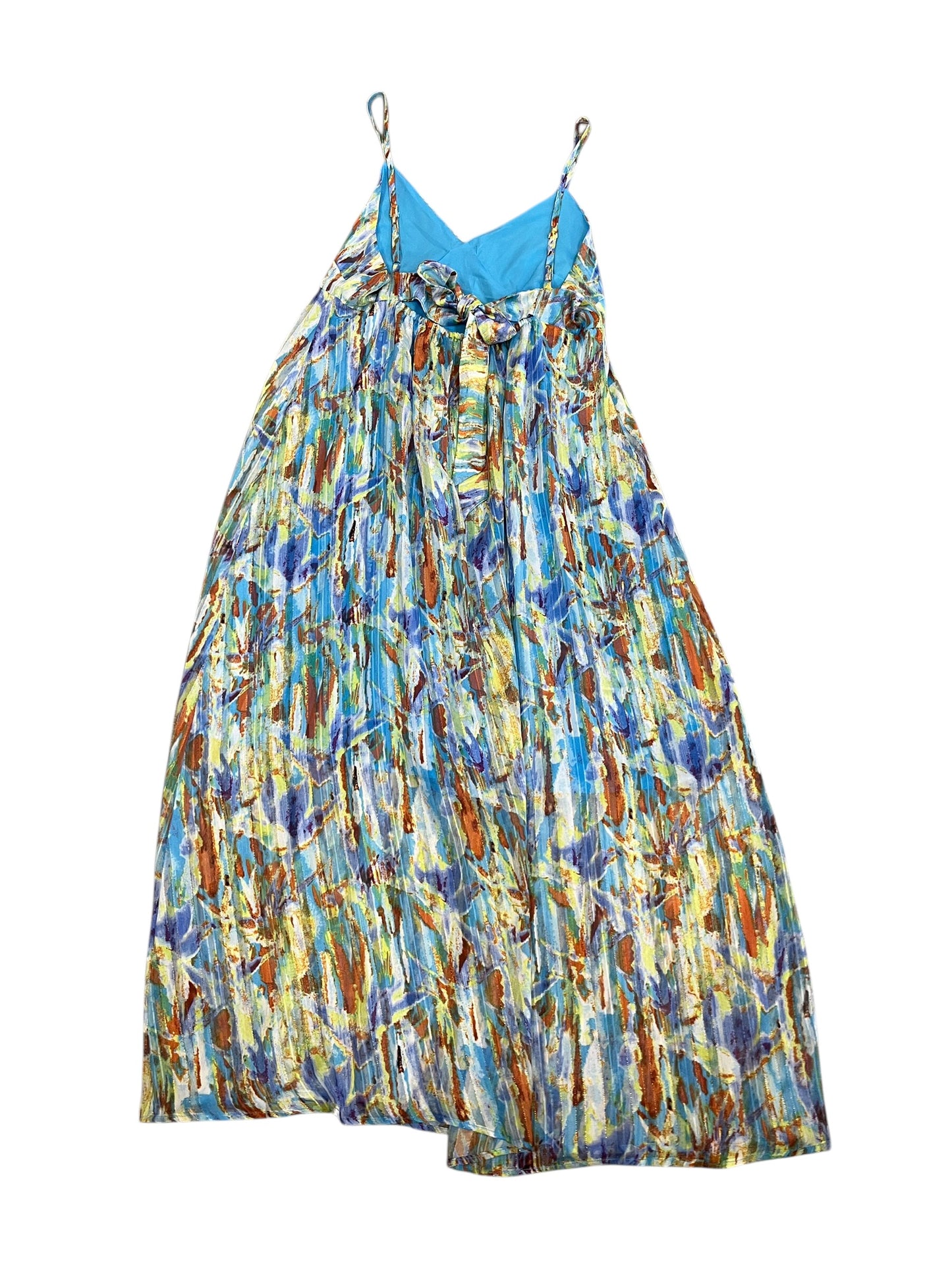 Dress Casual Midi By Molly Bracken In Multi, Size:M