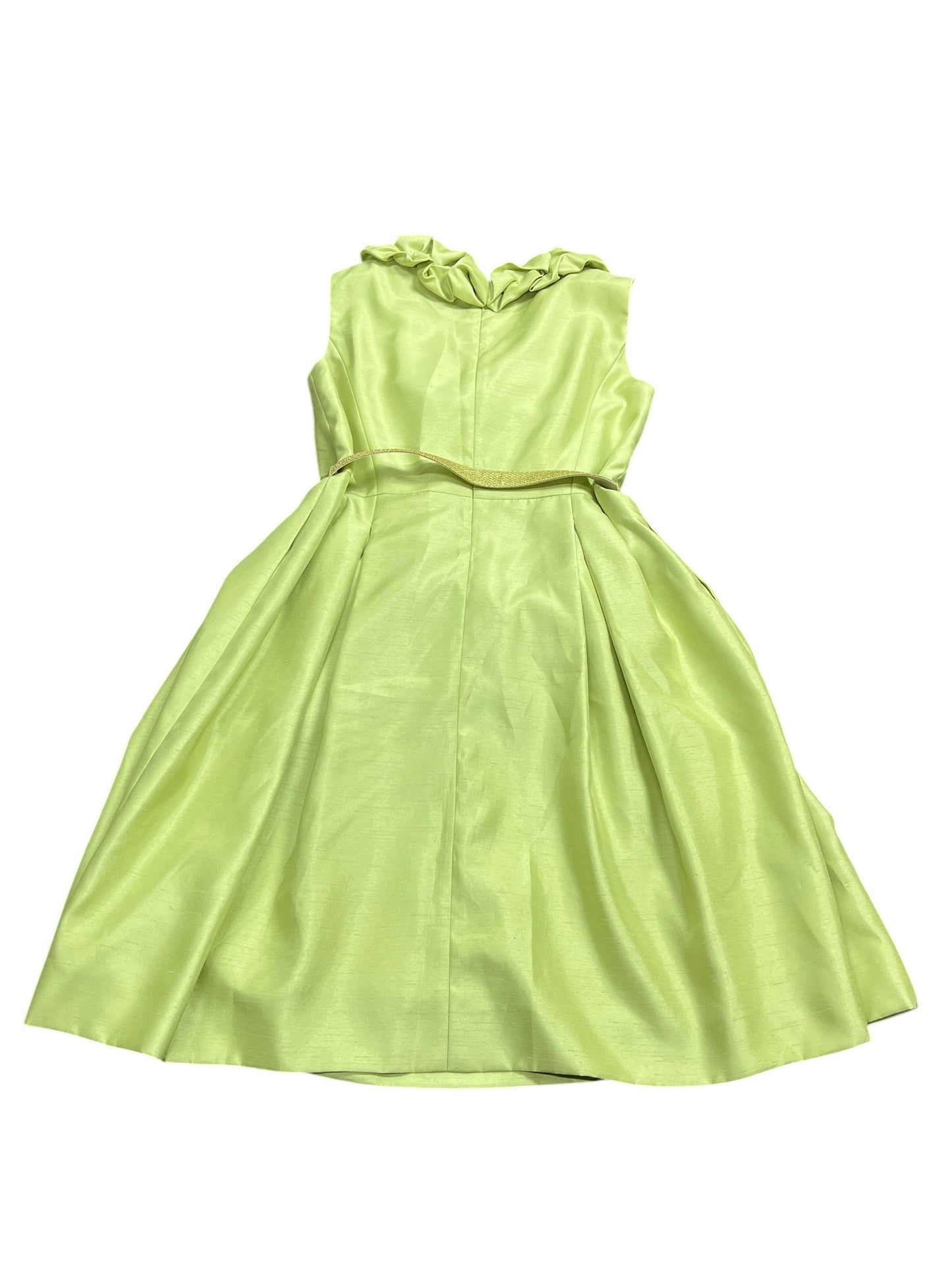 Dress Party Midi By Tahari By Arthur Levine In Green, Size:Xl