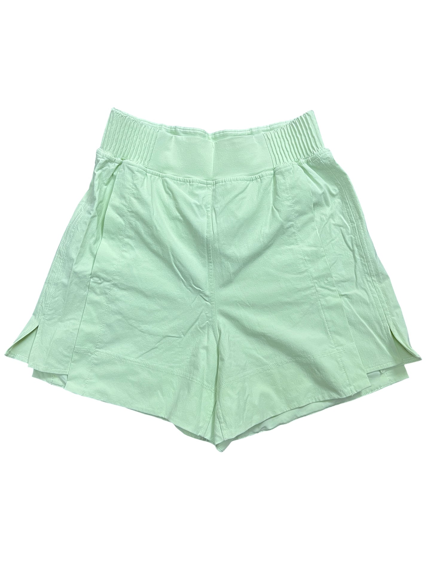 Athletic Shorts By Lululemon In Green, Size:Xxs