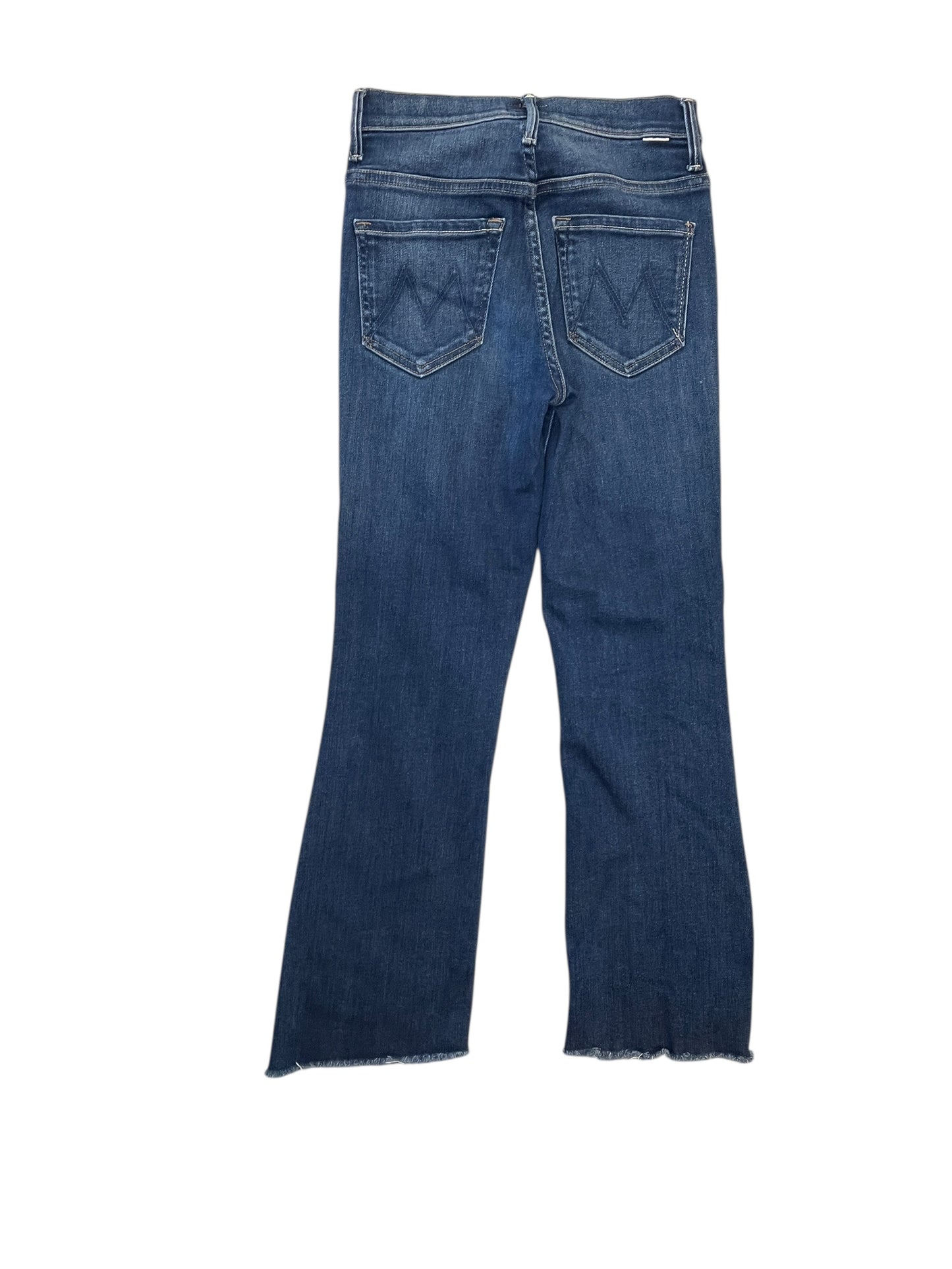 Jeans Cropped By Mother In Blue Denim, Size:0