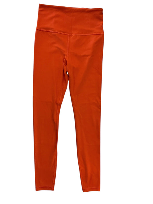 Athletic Leggings By Athleta In Orange, Size:Xs