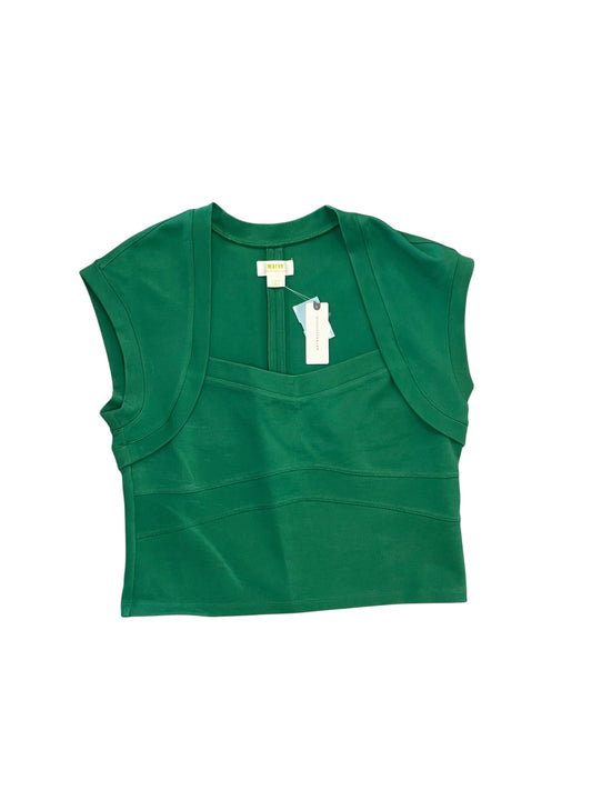 Top Sleeveless By Maeve In Green, Size:L