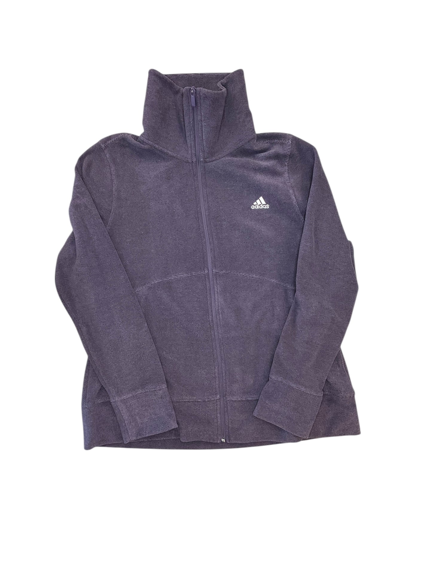 Athletic Jacket By Adidas In Purple, Size:Xl