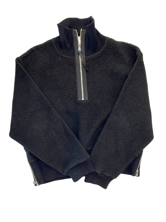 Sweatshirt Collar By Varley In Black, Size:M