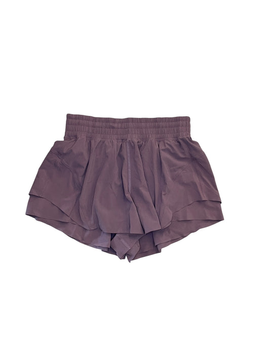 Athletic Shorts By Lululemon In Purple, Size:S