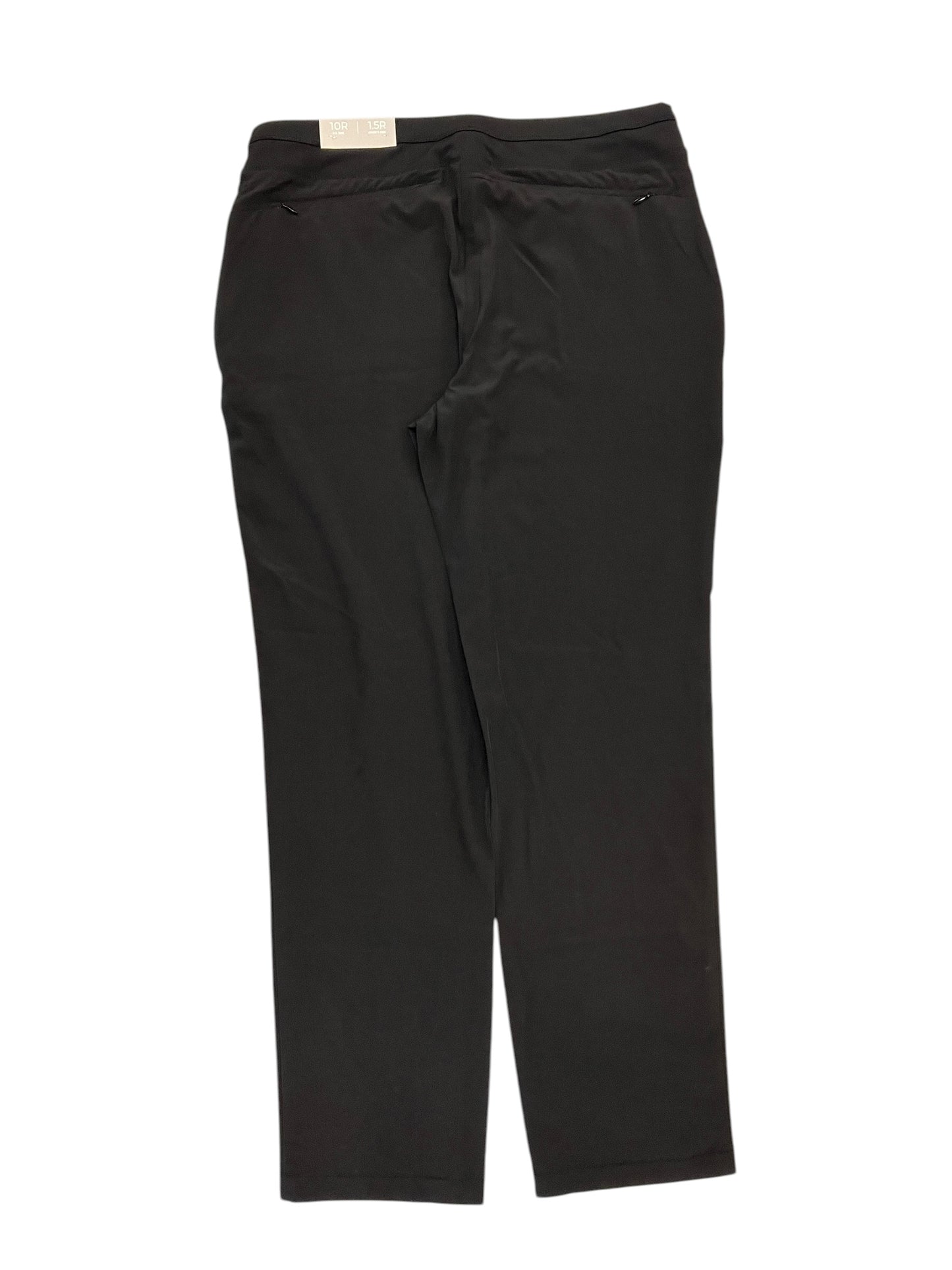 Athletic Pants By Chicos In Black, Size:M