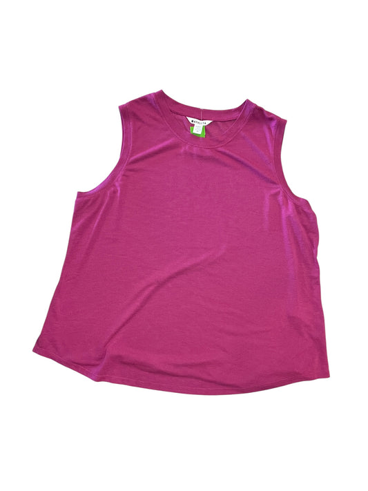 Athletic Tank Top By Athleta In Pink, Size:2X
