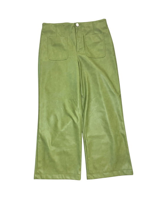 Pants Wide Leg By Bagatelle In Green, Size:M