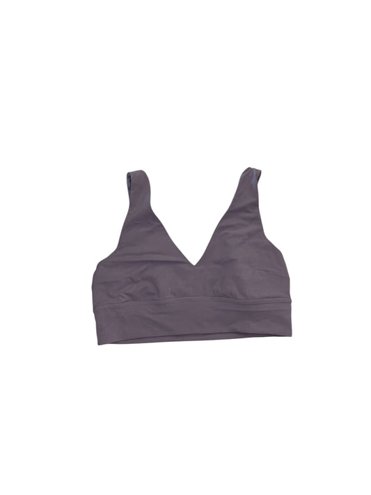 Athletic Bra By Lululemon In Purple, Size:L