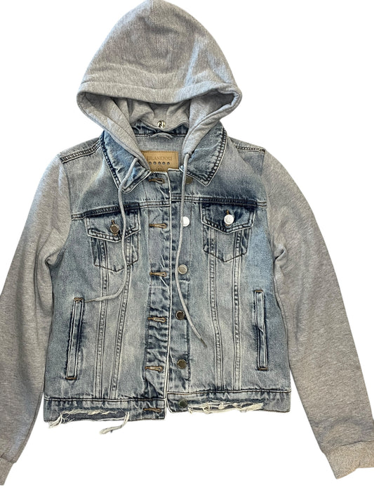 Jacket Denim By Blanknyc In Blue Denim, Size:Xs