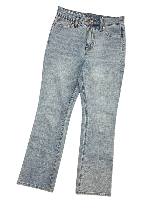 Jeans Boot Cut By J. Crew In Blue Denim, Size:2