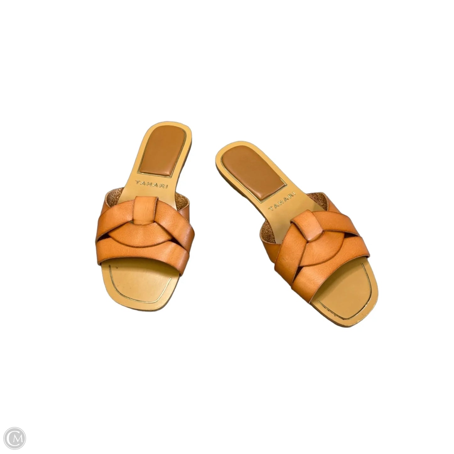 Sandals Flats By Tahari In Brown, Size: 8