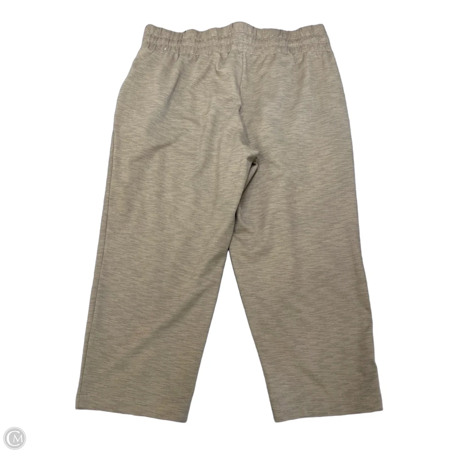 Athletic Capris By Mondetta In Tan, Size: Xl