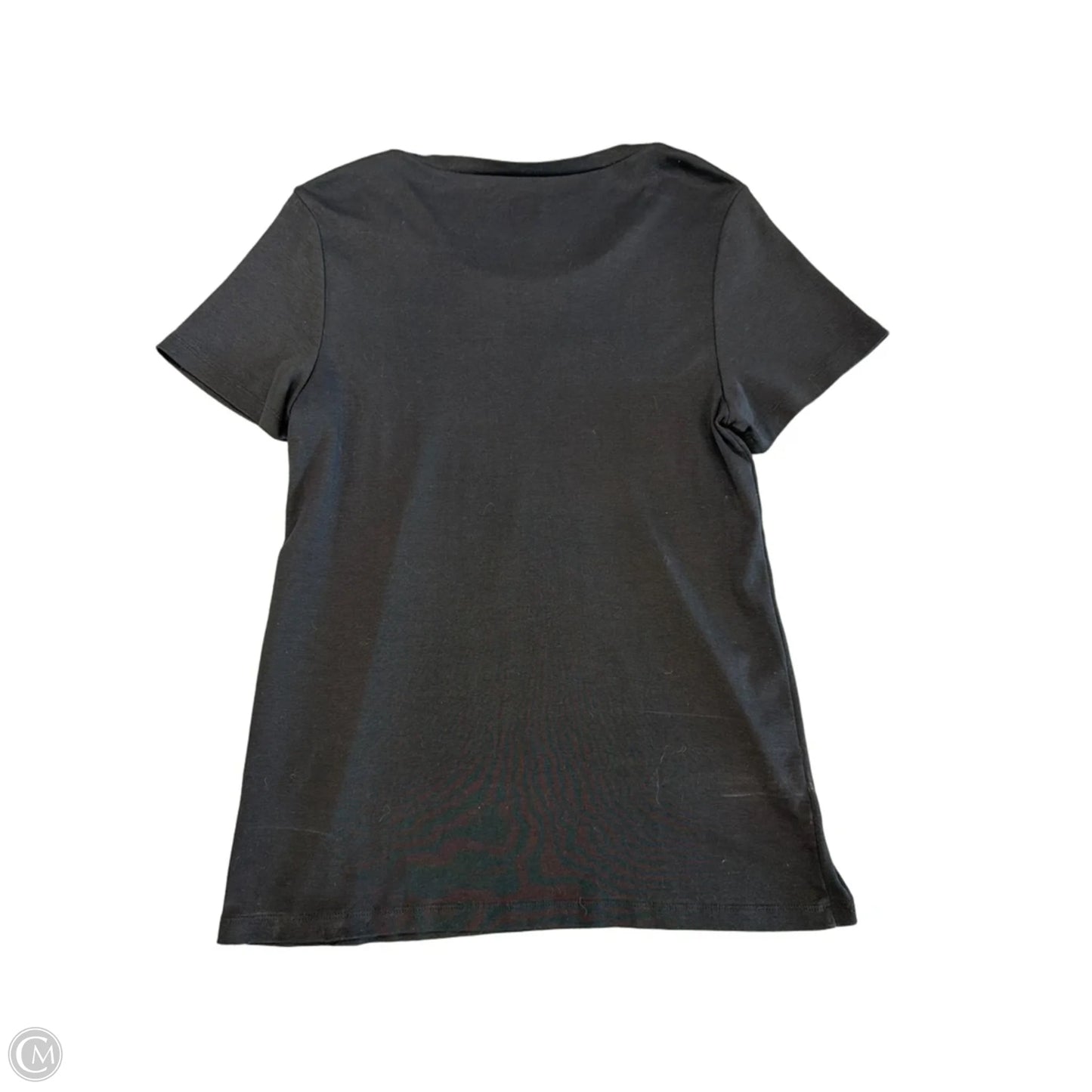 Top Short Sleeve Basic By J. Crew In Black, Size: Xxl