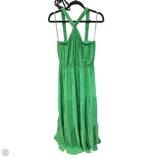 Dress Casual Maxi By Allie Rose In Green, Size: L
