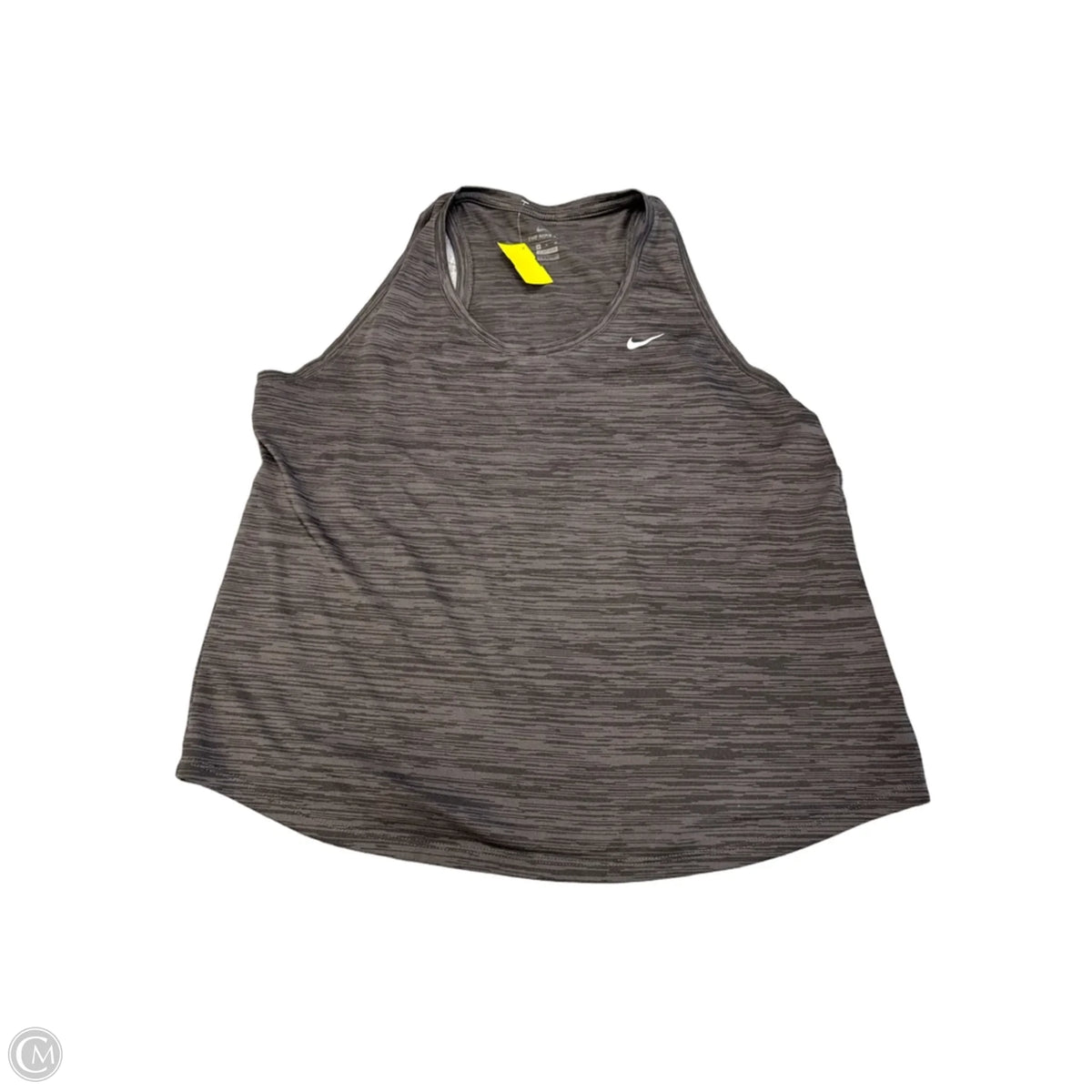 Athletic Tank Top By Nike Apparel In Grey, Size: Xl