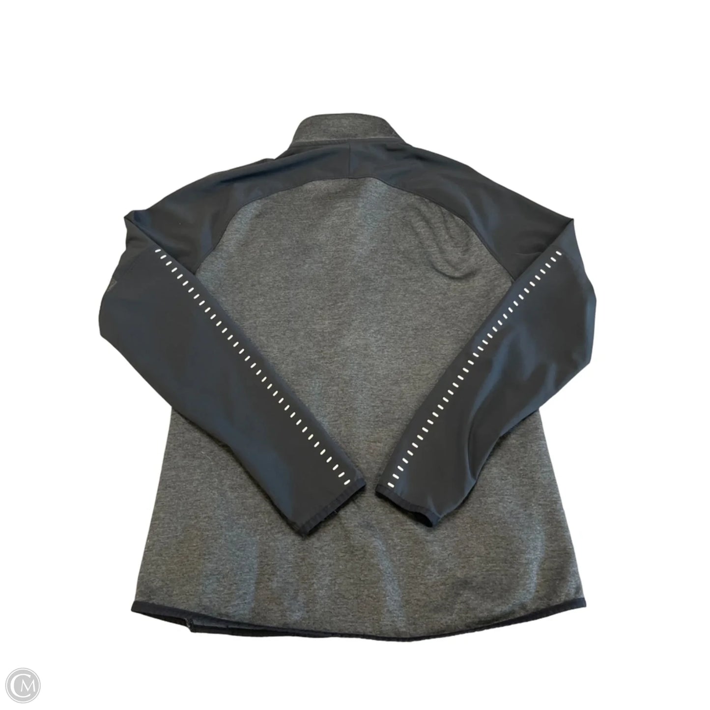 Athletic Jacket By Under Armour In Grey, Size: L