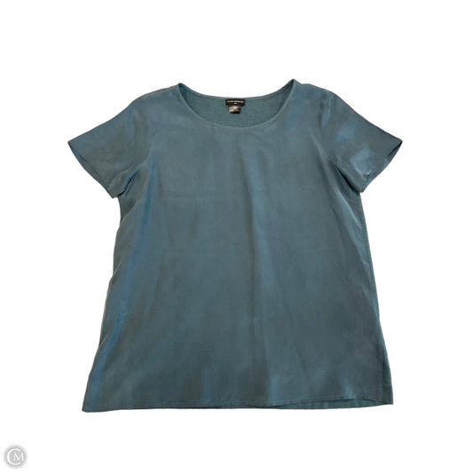 Top Short Sleeve By Club Monaco In Blue, Size: S