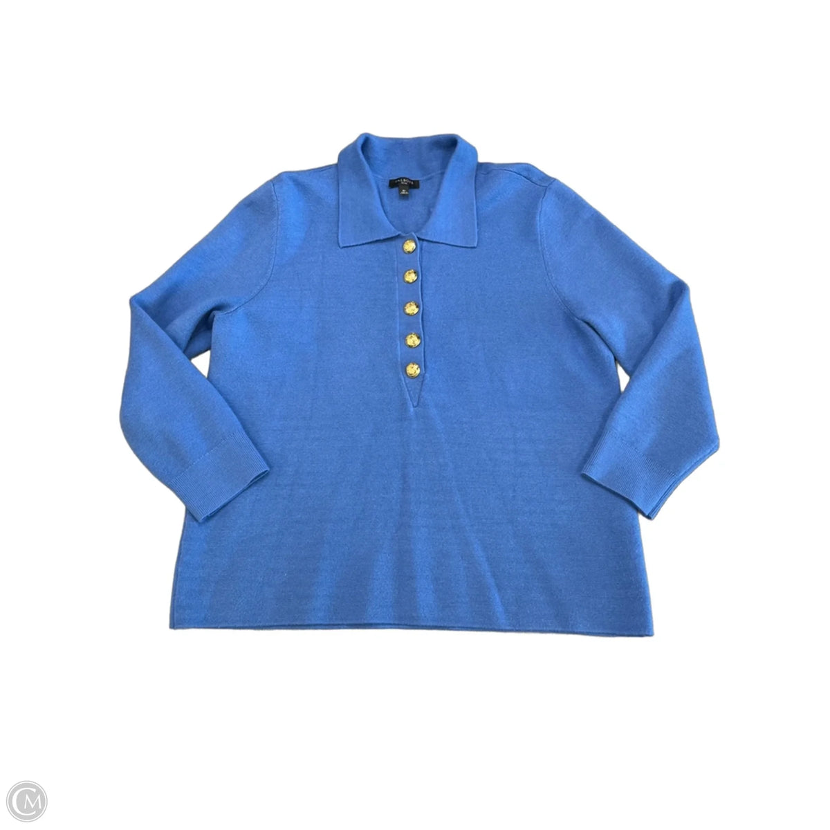 Sweater By Talbots In Blue, Size: Mp