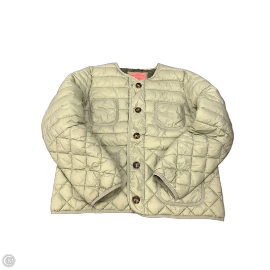 Jacket Puffer & Quilted By J. Crew In Green, Size: L