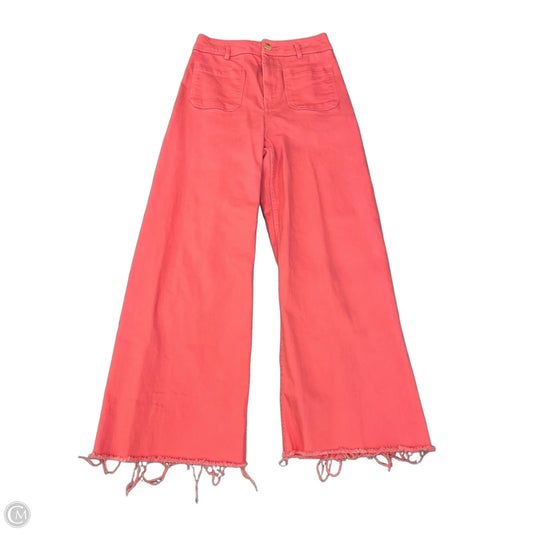Jeans Cropped By Every In Pink Denim, Size: 4