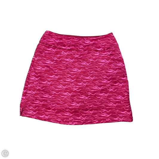 Athletic Skort By Adidas In Pink, Size: Xs