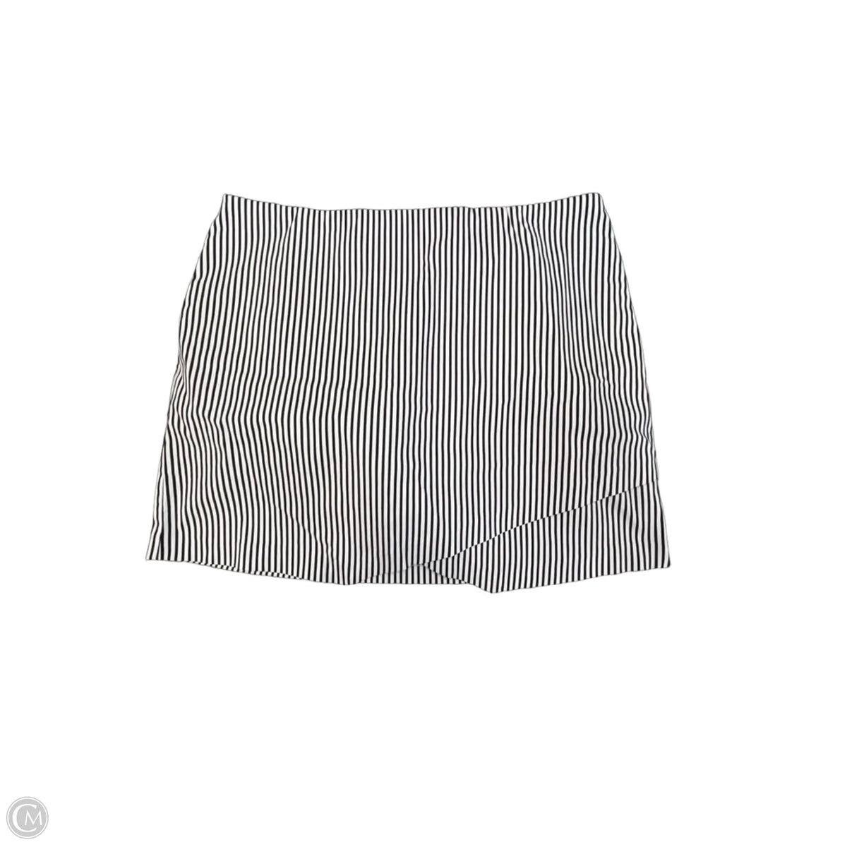 Skort By Versona In Striped Pattern, Size: Xl
