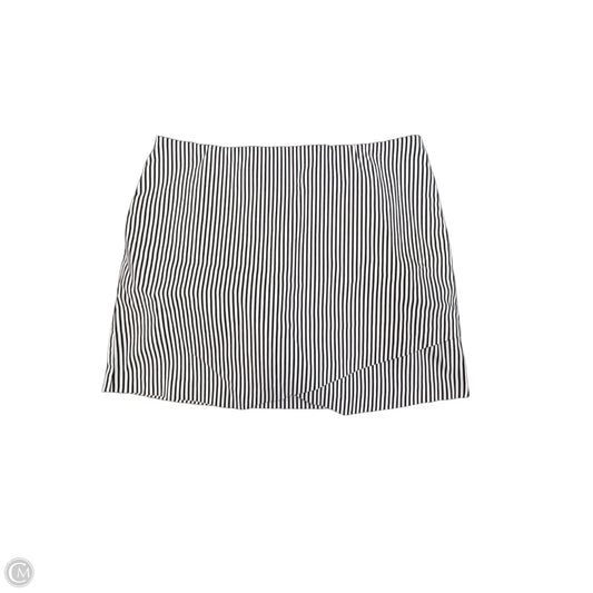 Skort By Versona In Striped Pattern, Size: Xl